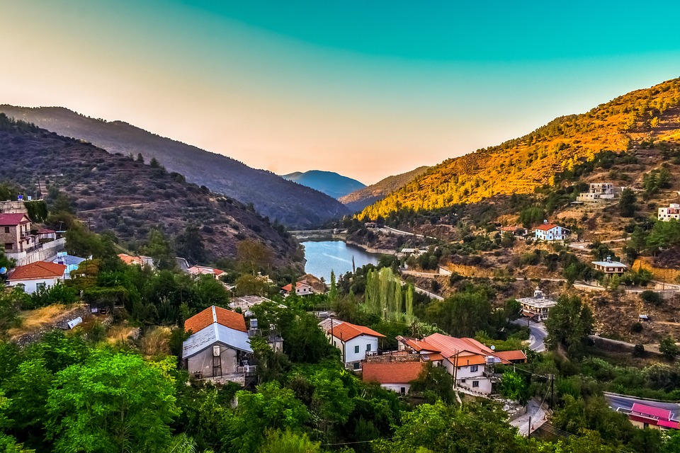 Landscape, Dam, Lake, Nature, Sky, Mountains, Reservoir