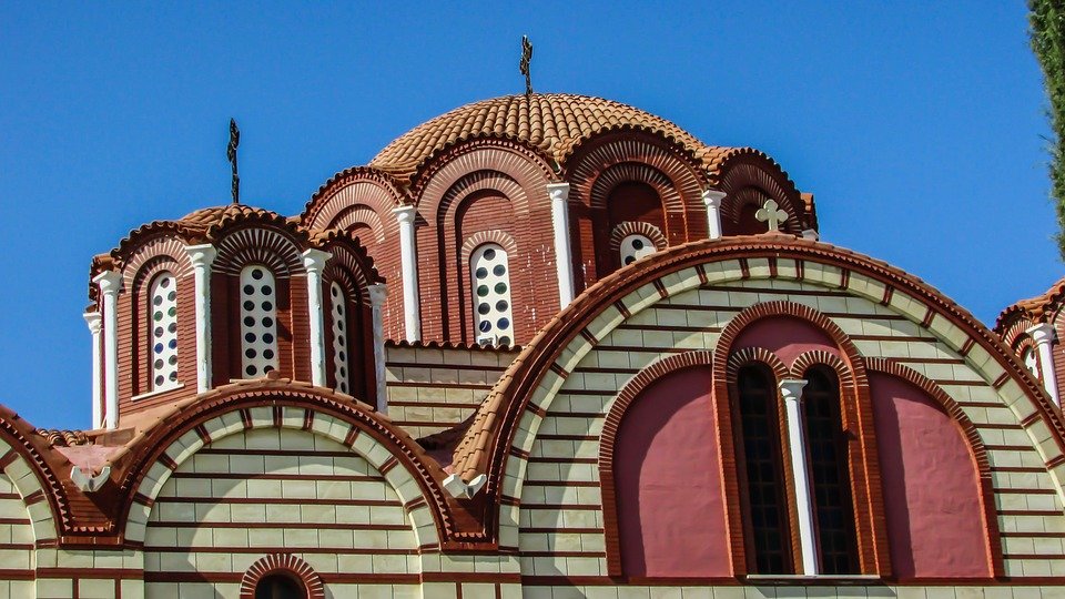 Cyprus, Aradippou, Ayios Fanourios, Church, Orthodox