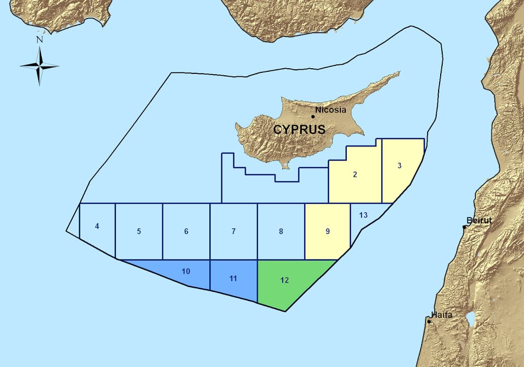 feature elias location of block 12 in relation to israel