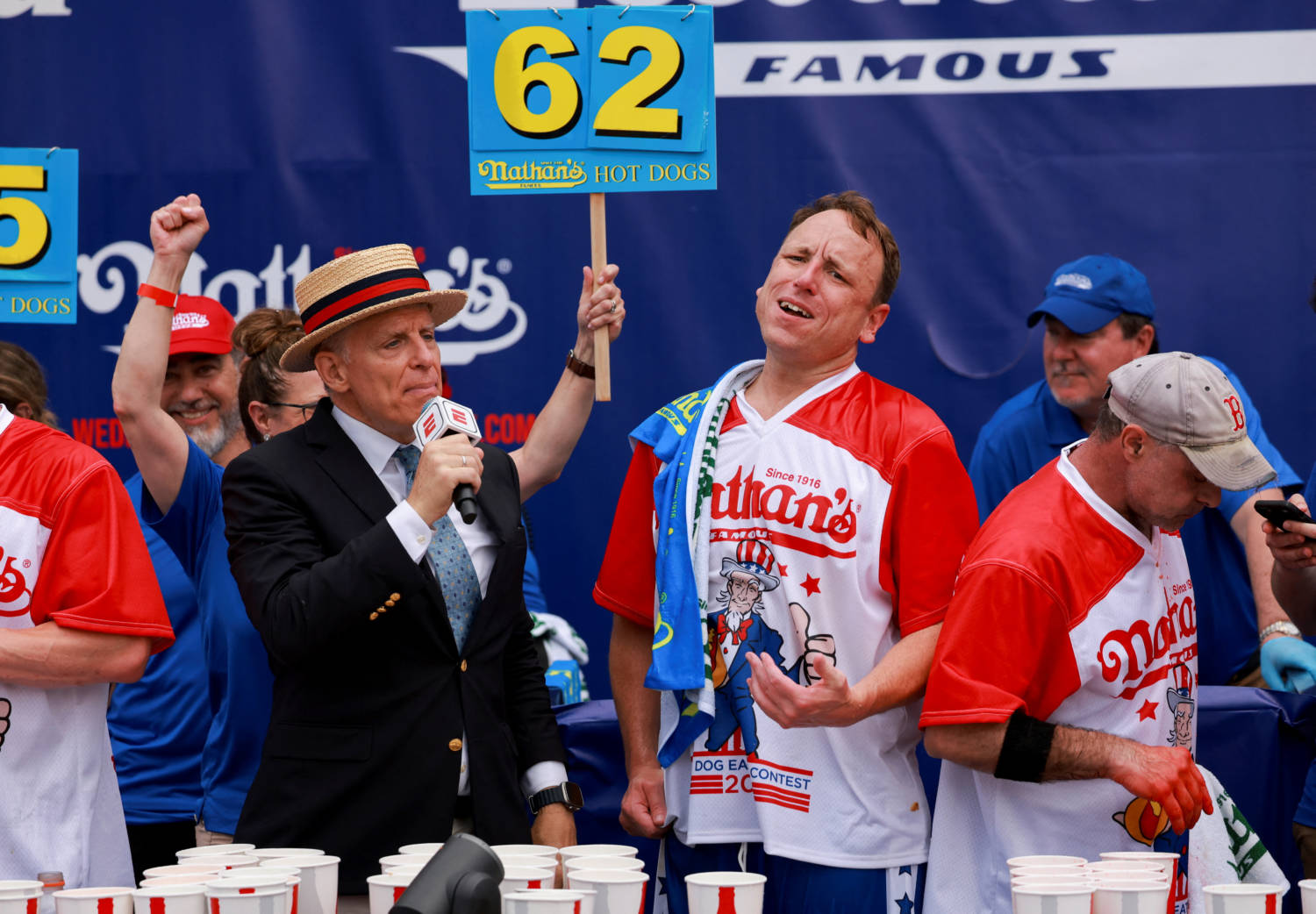 2023 Nathan's Hot Dog Eating Contest In New York