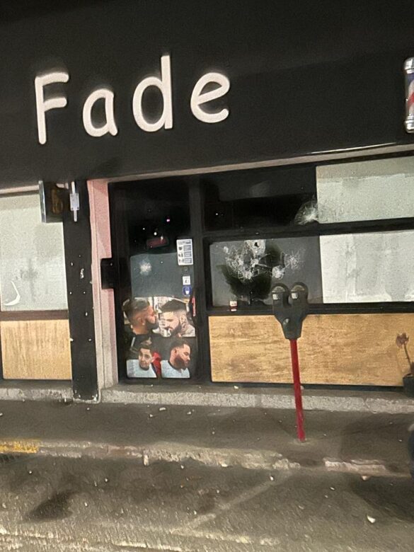 Another barbershop attacked