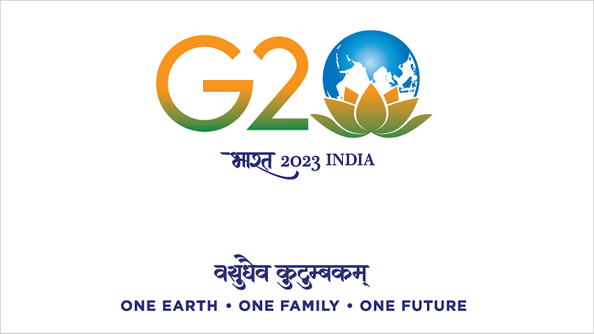 G20 logo with theme