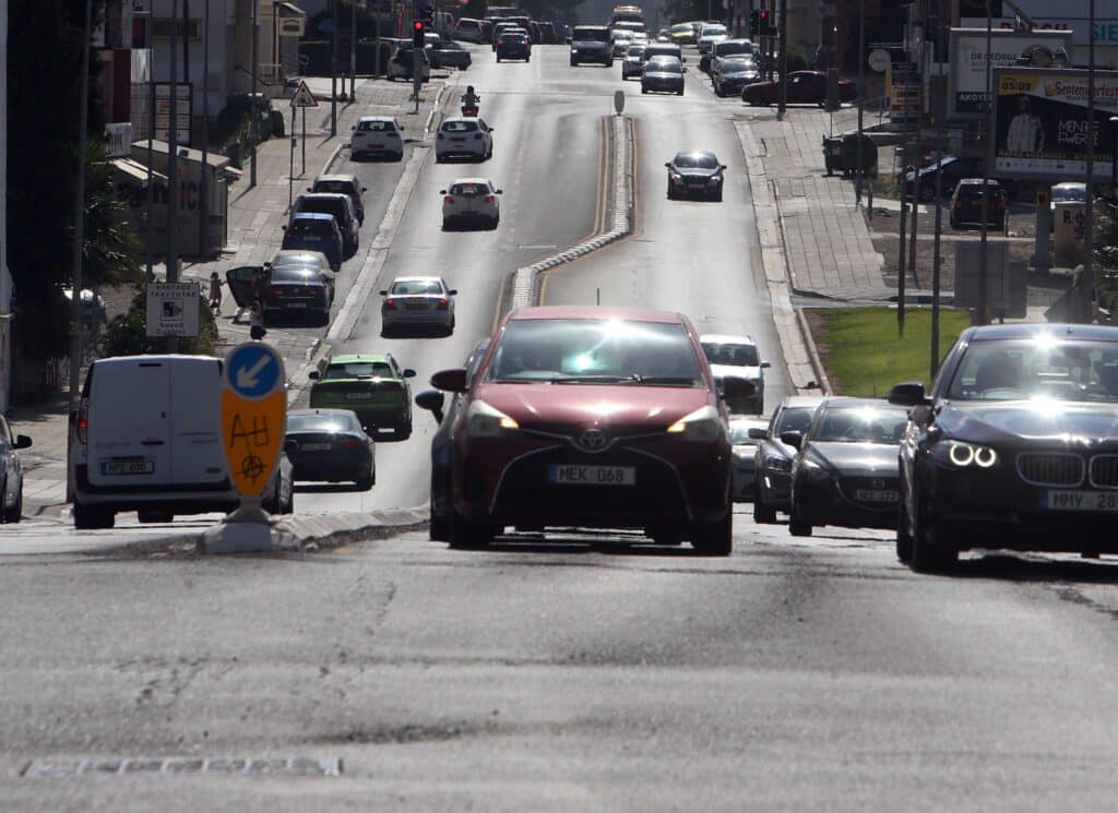 feature tom a virtually treeless athlassa avenue in nicosia (christos theodorides)