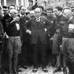 The Italian dictator Benito Mussolini was executed by partisans near Lake Como in 1945