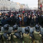 Thousands of Russians join Navalny-inspired ‘noon against Putin’ election protest