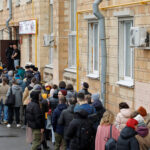 Thousands of Russians join Navalny-inspired ‘noon against Putin’ election protest