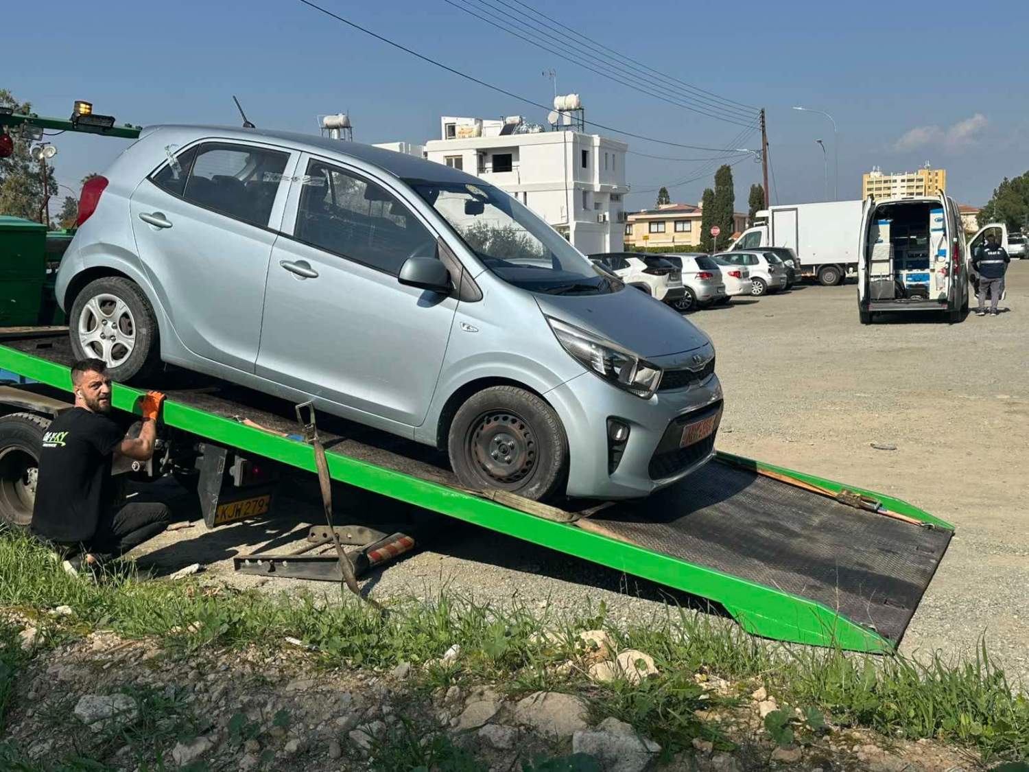 Bullet Damage On Rental Allegedly Used By Suspect During Killing Of Migrant Shoaib Khan By Police. Mattpress. January 15
