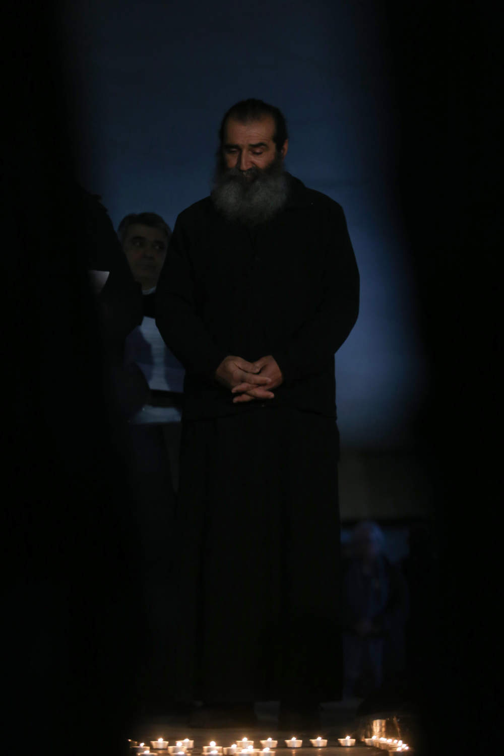 Father Of Deceased Cypriot Kyprianos Papaioannou Who Died At Tempi Seen In A Protest In Nicosia On February 28, 2025