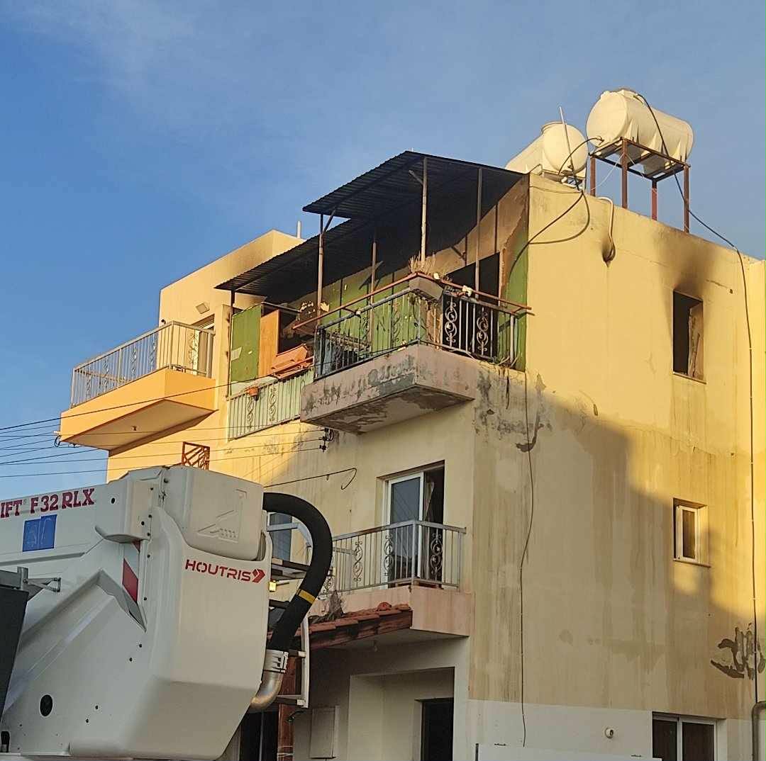 Limassol Burned House February 15, 2025 By Ioanna Mantzipa