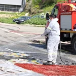 Game warden hospitalised after inhaling toxic disinfectant at foot-and-mouth checkpoint