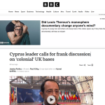 UK ministry defends British Bases after Christodoulides tells BBC they are a colonial consequence