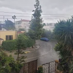 Heavy rain and hail hit Cyprus as dust levels set to drop by evening