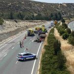 Worker critical in Nicosia after motorway collision, driver tests positive for cocaine