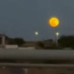 May Day full moon lights up Cyprus sky