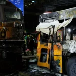 At least eight dead, 32 injured in Thailand after freight train hits bus