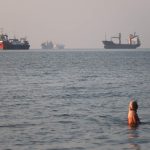 US helicopter crew who went down in Strait of Hormuz rescued by drone