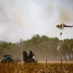 Costa Brava Wildfire Catalonian Coast Fire Partially Controlled