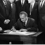 On this day: U.S. President Johnson signed the Civil Rights Act in 1964, prohibiting racial discrimination